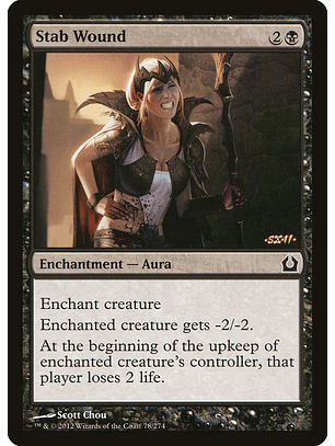 Stab wound - RTR - C