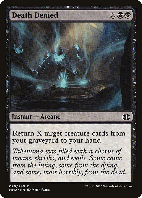 Death denied - MM2 - C