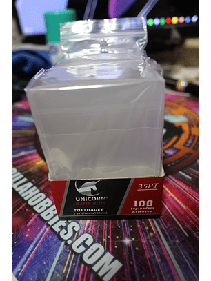 Top Loader Paquete con 100