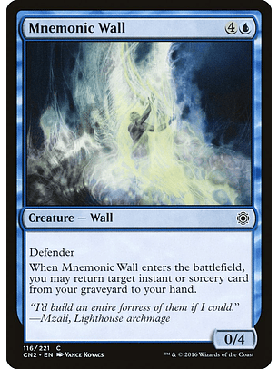 Mnemonic wall - CN2 - C