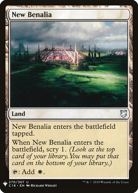 New Benalia - THE LIST - C