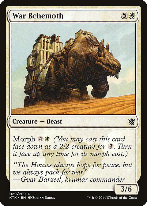 War behemoth - KTK - C