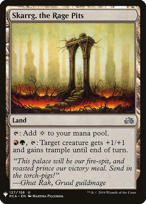 Skarrg, the rage pits - THE LIST - C