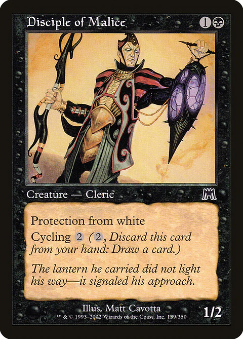 Disciple of malice - ONS - C