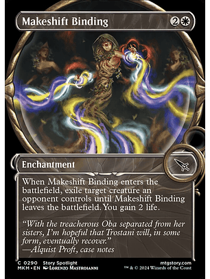 Makeshift binding - MKM - C