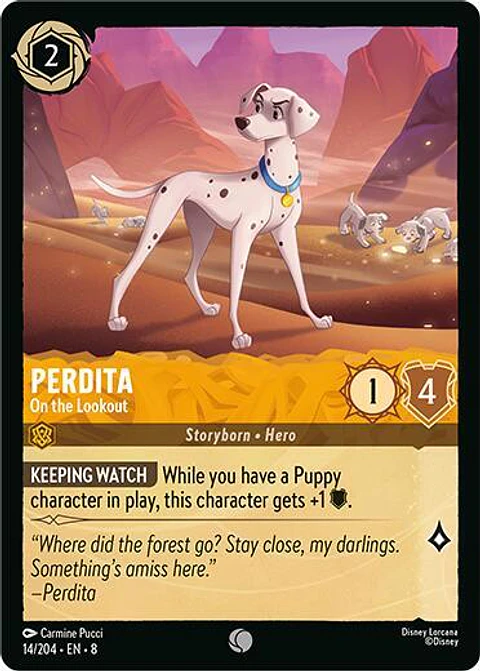 Perdita - On the Lookout - 14/204 - Common - 8