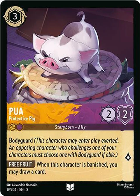 Pua - Protective Pig - 19/204 - Uncommon - 8