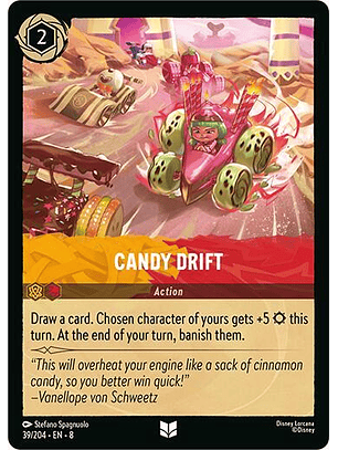 Candy Drift - 39/204 - Uncommon - 8