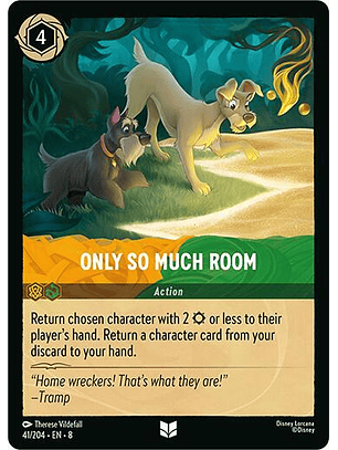Only So Much Room - 41/204 - Uncommon - 8