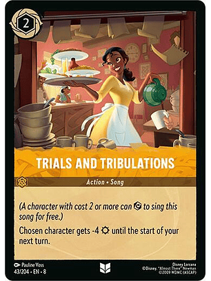 Trials and Tribulations - 43/204 - Uncommon - 8