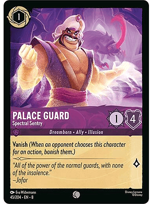 Palace Guard - Spectral Sentry - 45/204 - Common - 8