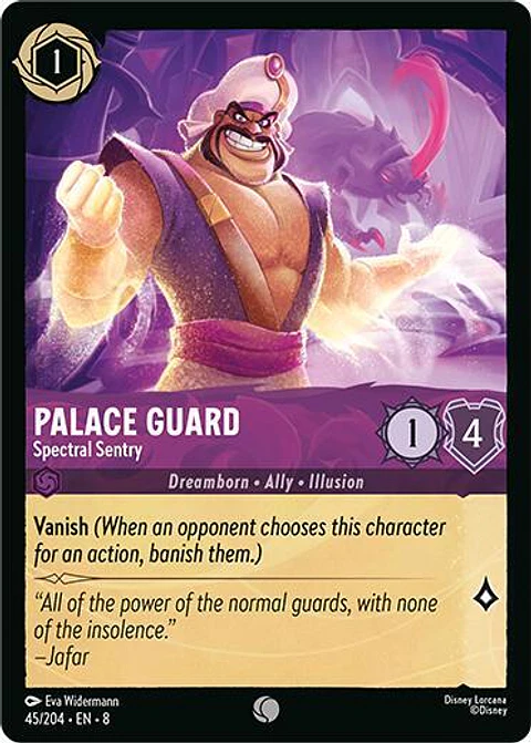 Palace Guard - Spectral Sentry - 45/204 - Common - 8