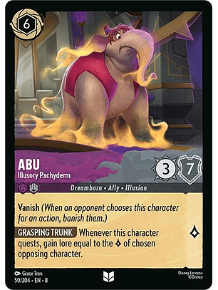 Abu - Illusory Pachyderm - 50/204 - Uncommon - 8