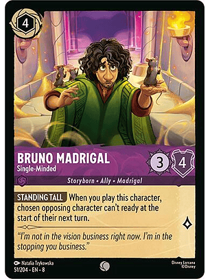 Bruno Madrigal - Single-Minded - 51/204 - Common -8