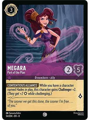 Megara - Part of the Plan - 54/294 - Common - 8