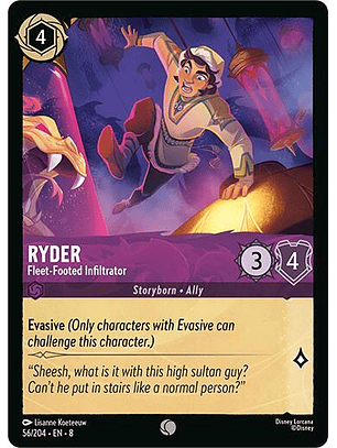 Ryder - Fleet - Flooted Infiltrator - 56/204 - Common - 8