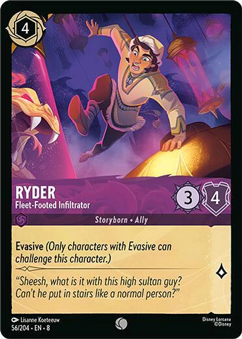 Ryder - Fleet - Flooted Infiltrator - 56/204 - Common - 8