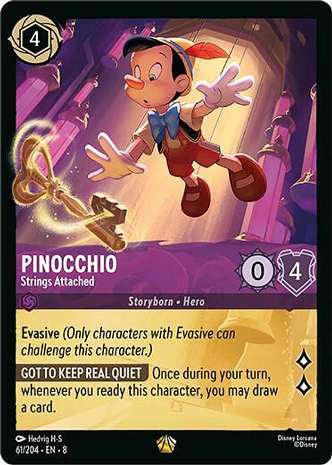 Pinocchio - Strings Attached - 61/204 - Legendary - 8