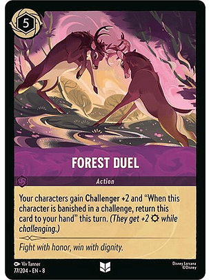 Forest Duel - 77/204 - Uncommon - 8