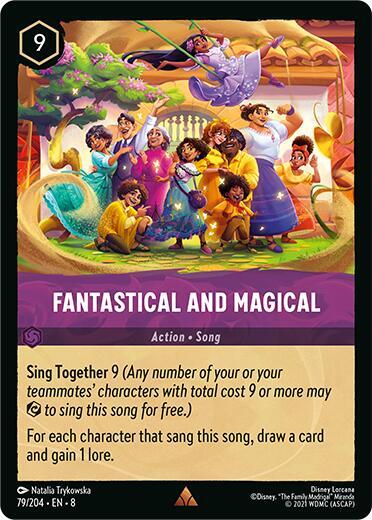 Fantastical and Magical - 79/204 - Rare - 8 1