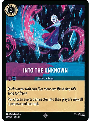Into the Unknown - 81/204 - Super Rare - 8