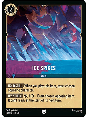 Ice Spikes - 84/204 - Uncommon - 8