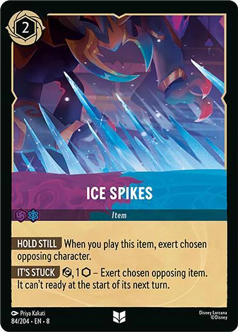 Ice Spikes - 84/204 - Uncommon - 8