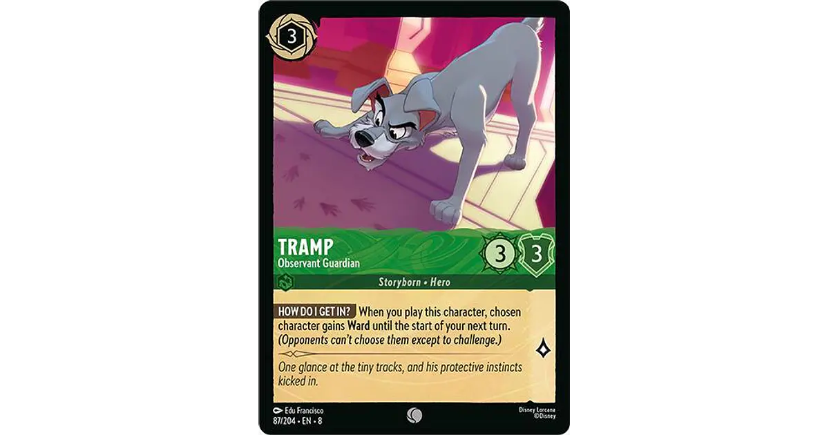 Tramp -Observant Guardian - 87/204 - Common - 8
