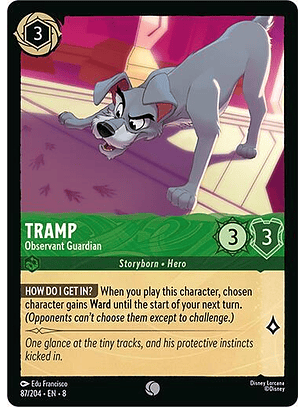 Tramp -Observant Guardian - 87/204 - Common - 8