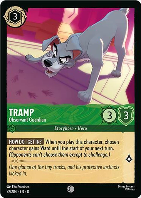 Tramp -Observant Guardian - 87/204 - Common - 8