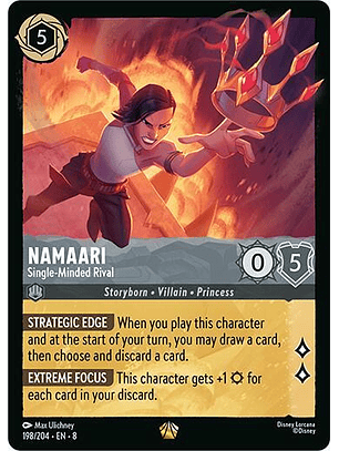 Namaari - Single-Minded Rival - 198/204 - Legendary - 8