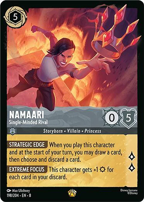 Namaari - Single-Minded Rival - 198/204 - Legendary - 8
