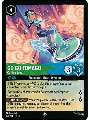 Go Go Tomago - Cutting Edge - 107/204 - Super Rare - 8