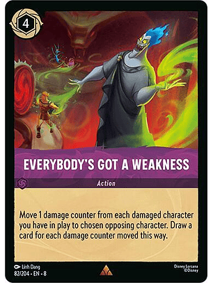Everybody's Got A Weakness - 82/204 - Rare - 8