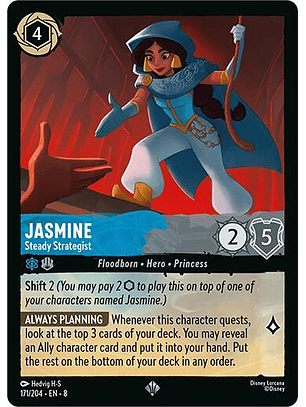 Jasmine - Steady Strategist - 171/204 - Super Rare - 8