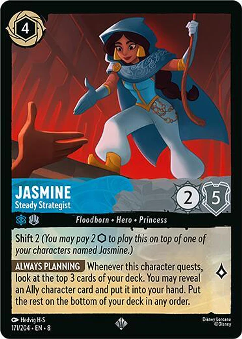 Jasmine - Steady Strategist - 171/204 - Super Rare - 8