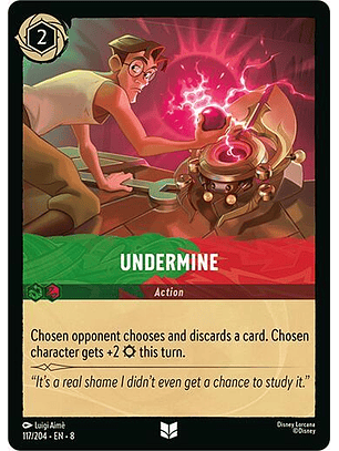 Undermine - 117/204 - Uncommon - 8