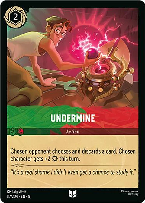 Undermine - 117/204 - Uncommon - 8