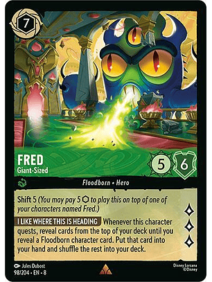 Fred - Giant-Sized - 98/204 - Rare - 8
