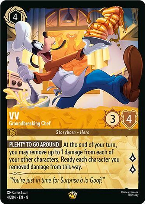 Goofy - Groundbreaking Chef - Legendary - 4/204 - 8 
