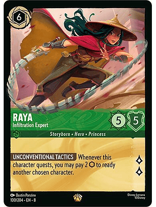 Raya - Infiltration Expert - Legendary - 100/204 - 8