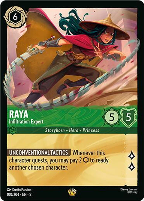 Raya - Infiltration Expert - Legendary - 100/204 - 8