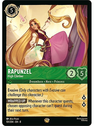 Rapunzel - High Climber - Legendary - 101/204 - 8