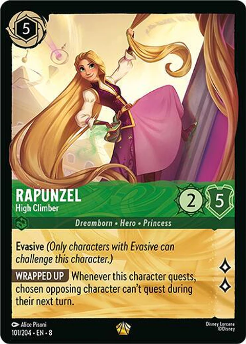 Rapunzel - High Climber - Legendary - 101/204 - 8