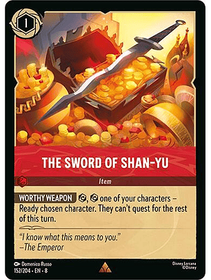 The Sword of Shan Yu - 152/204 - Rare - 8