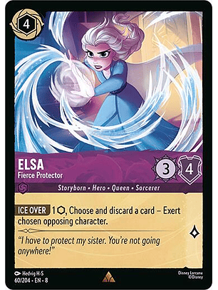 Elsa - Fierce Protector - Rare - 60/204 - 8