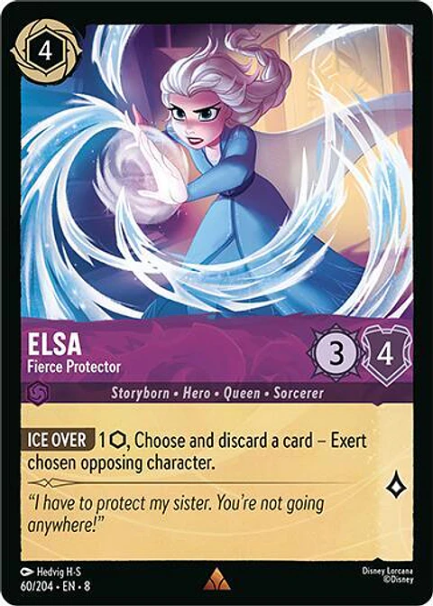 Elsa - Fierce Protector - Rare - 60/204 - 8
