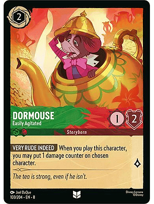 Dormouse - Easily Agitated - Uncommon - 103/204 - 8