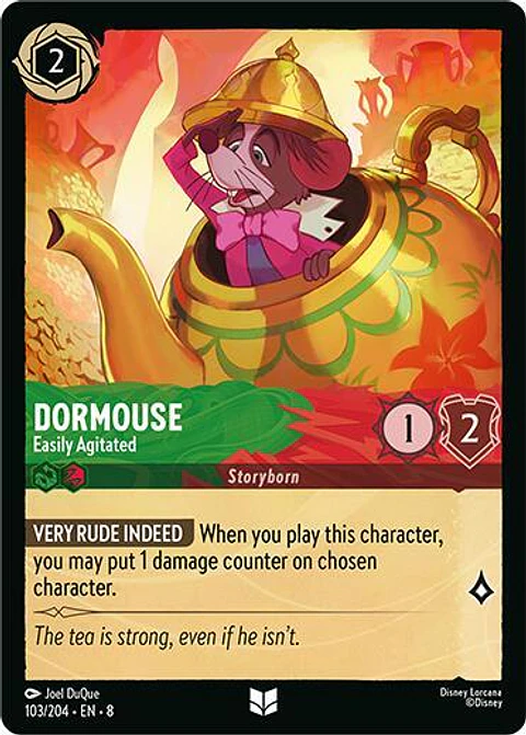 Dormouse - Easily Agitated - Uncommon - 103/204 - 8