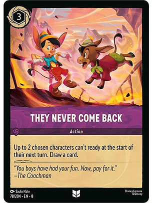 They Never Come Back - 78/204 - Uncommon - 8